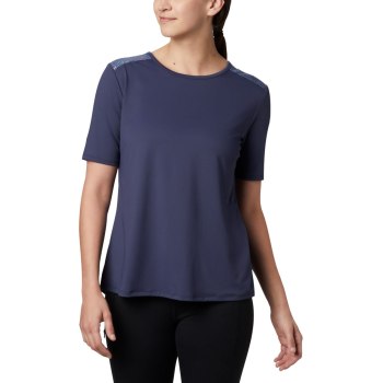 Columbia Chill River Short Sleeve, Camiseta Azul Marino Para Mujer | 790486-HJX